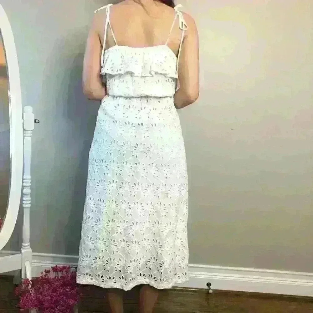 First Monday Ivory Midi Dress - Picture 5 of 8